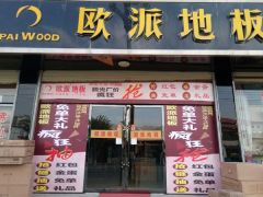 甘肅廣河歐派地板專賣店11.18特惠活動