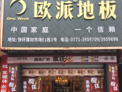 廣西南寧歐派地板專賣店11.18特惠活動